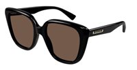 Sunglasses Gucci Woman GG1169S001-BLACK-BLACK-BROWN54 - GG1169S001-BLACK-BLACK-BROWN54
